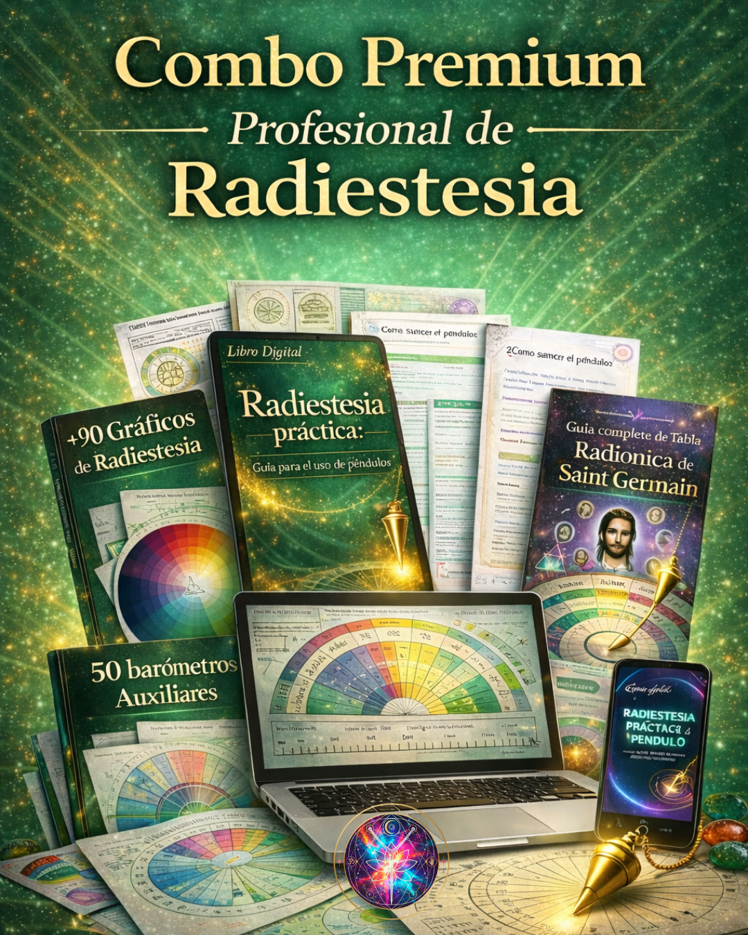 Combo Profesional Premium de Radiestesia + BONOS