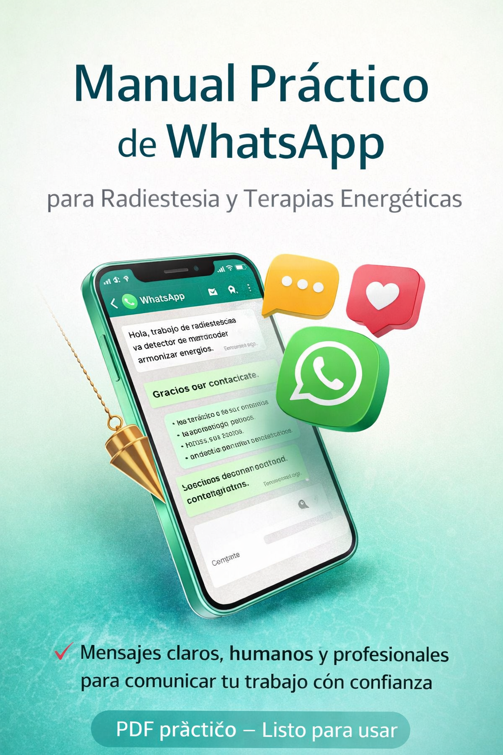 Manual Práctico de WhatsApp para Radiestesia y Terapias Energéticas
